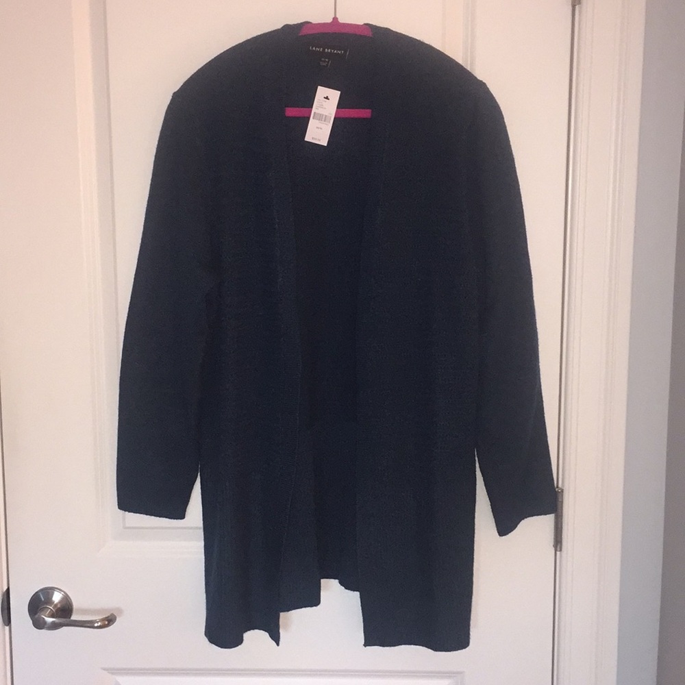 π HP π Lane Bryant Open-Front Cardigan - 14/16 - Picture 4 of 6
